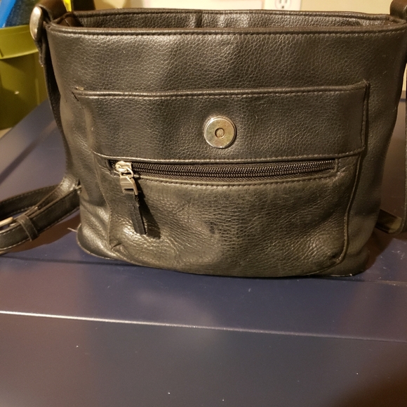 Black leather purse - Picture 2 of 5